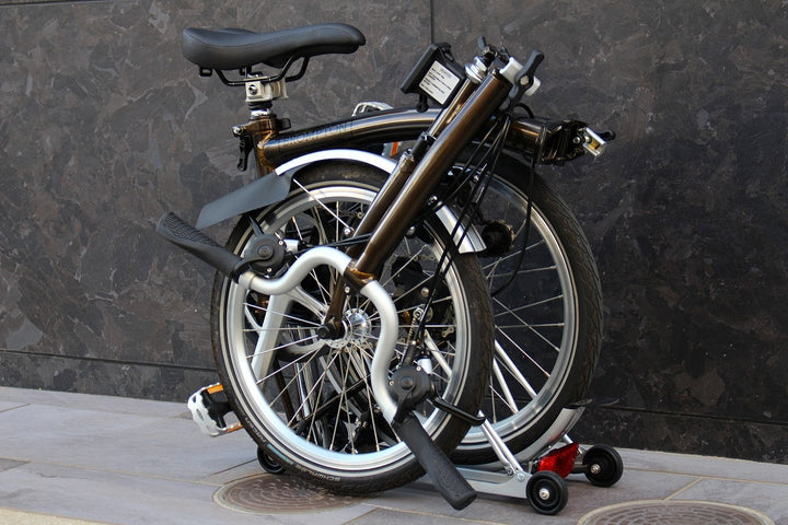 ブロンプトン BROMPTON M6R C Line Explore Mid 2022年モデル ブラックラッカー 16インチ 折り畳み 小径車 【福岡店】