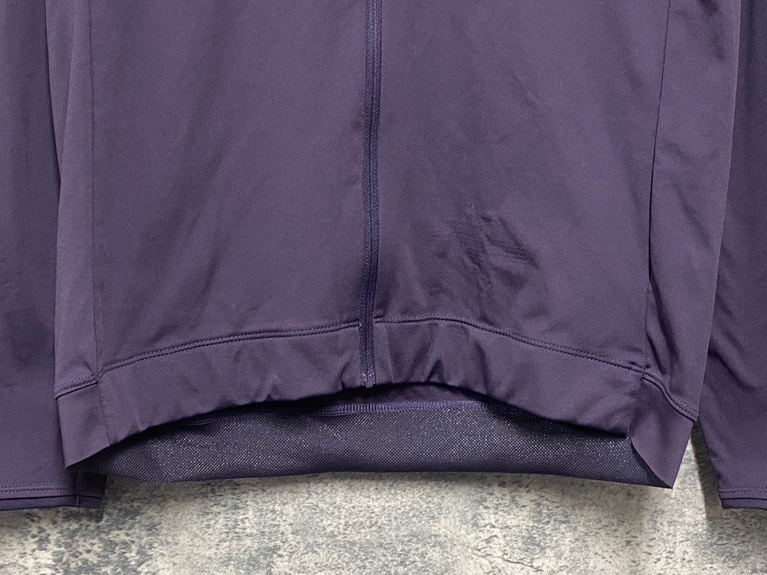 KQ645 ラファ Rapha WOMEN'S CORE LONG SLEEVE JERSEY 長袖 サイクルジャージ 紫 L レディース