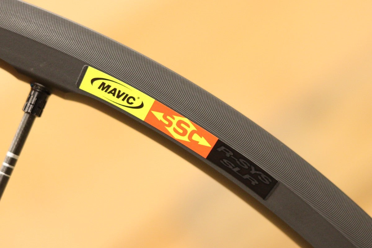 マヴィック MAVIC アールシス R-SYS SLR アルミ クリンチャー ホイールセット シマノ12/11S エグザリット 15C 【立川店】