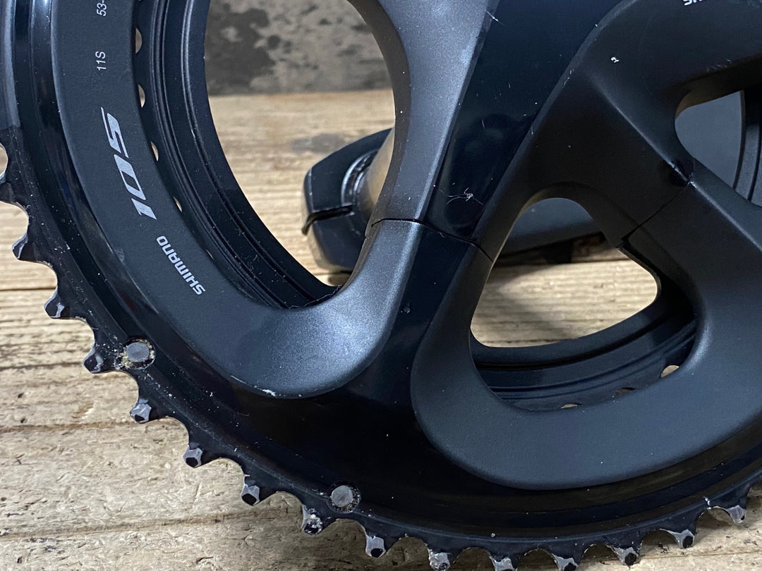KD670 SHIMANO 105 FC-R7000 53-39T 165mm クランクセット 2×11S