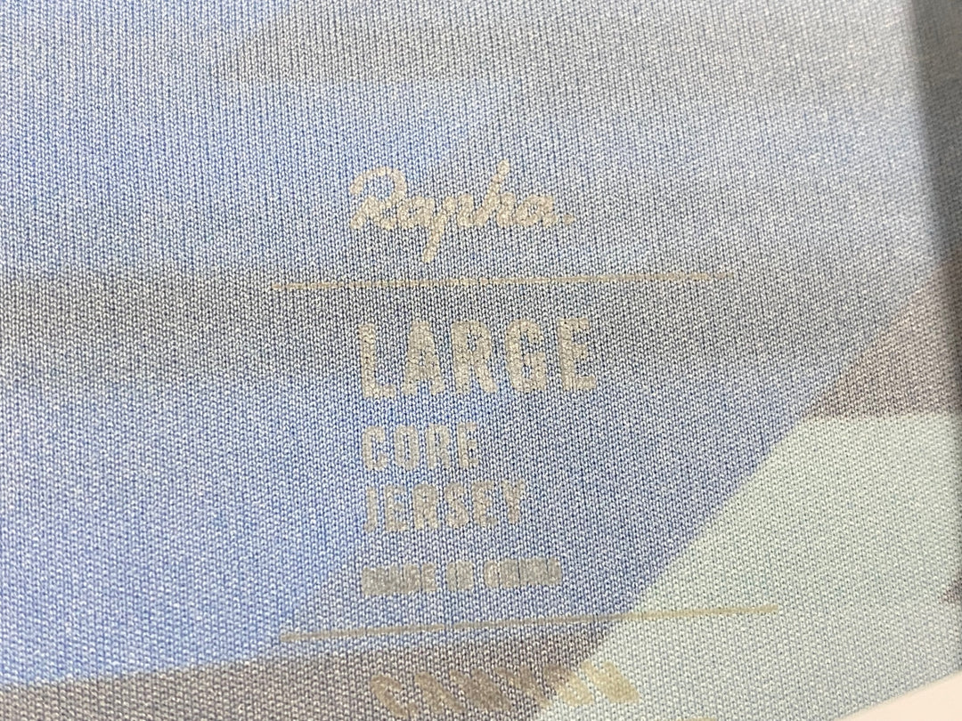 JV262 ラファ Rapha CORE JERSEY 半袖 サイクルジャージ 総柄 L CANYON SRAM