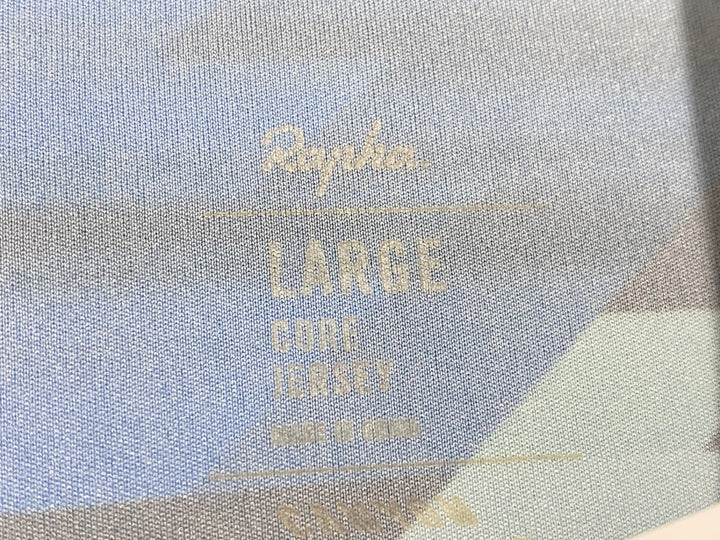 JV262 ラファ Rapha CORE JERSEY 半袖 サイクルジャージ 総柄 L CANYON SRAM