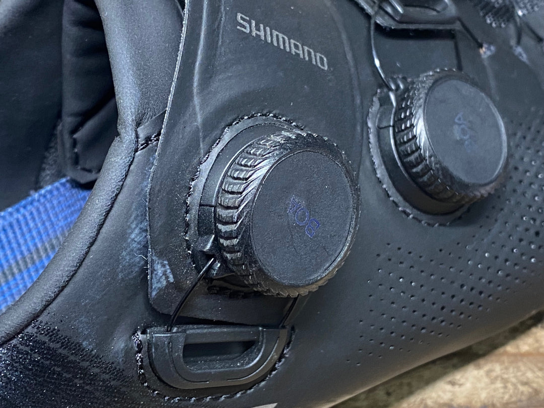 JK682 シマノ SHIMANO S-PHYRE SHRC903M EU43 黒 SPD-SL ビンディングシューズ