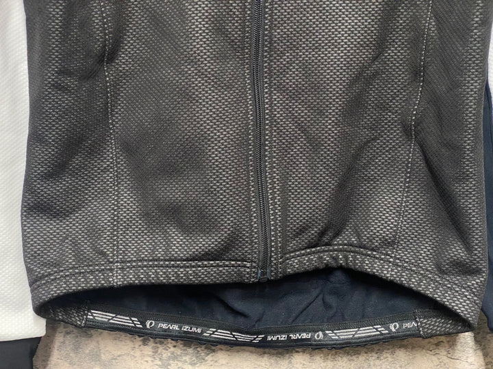 KC229 パールイズミ PEARL iZUMi 長袖サイクルジャケット 白 L 裏起毛