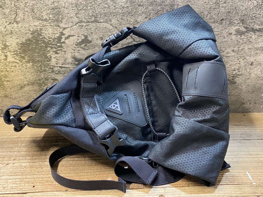 KJ682 トピーク TOPEAK BACKLOADER サドルバッグ 黒 6L