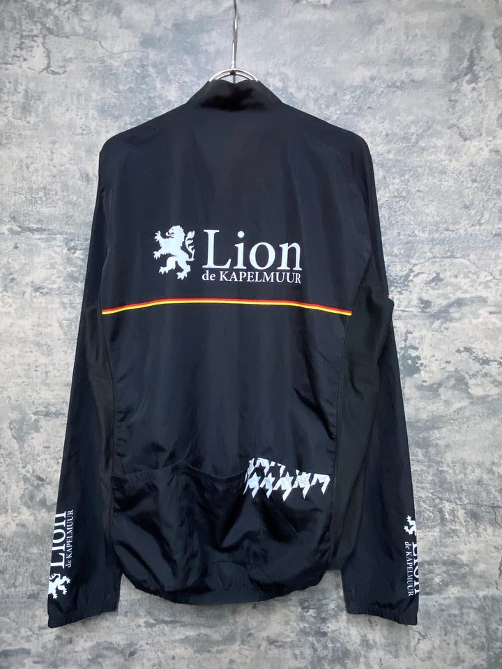 KF410 リオンドカペルミュール Lion de KAPELMUUR 長袖 ウインドブレイカー 黒 L