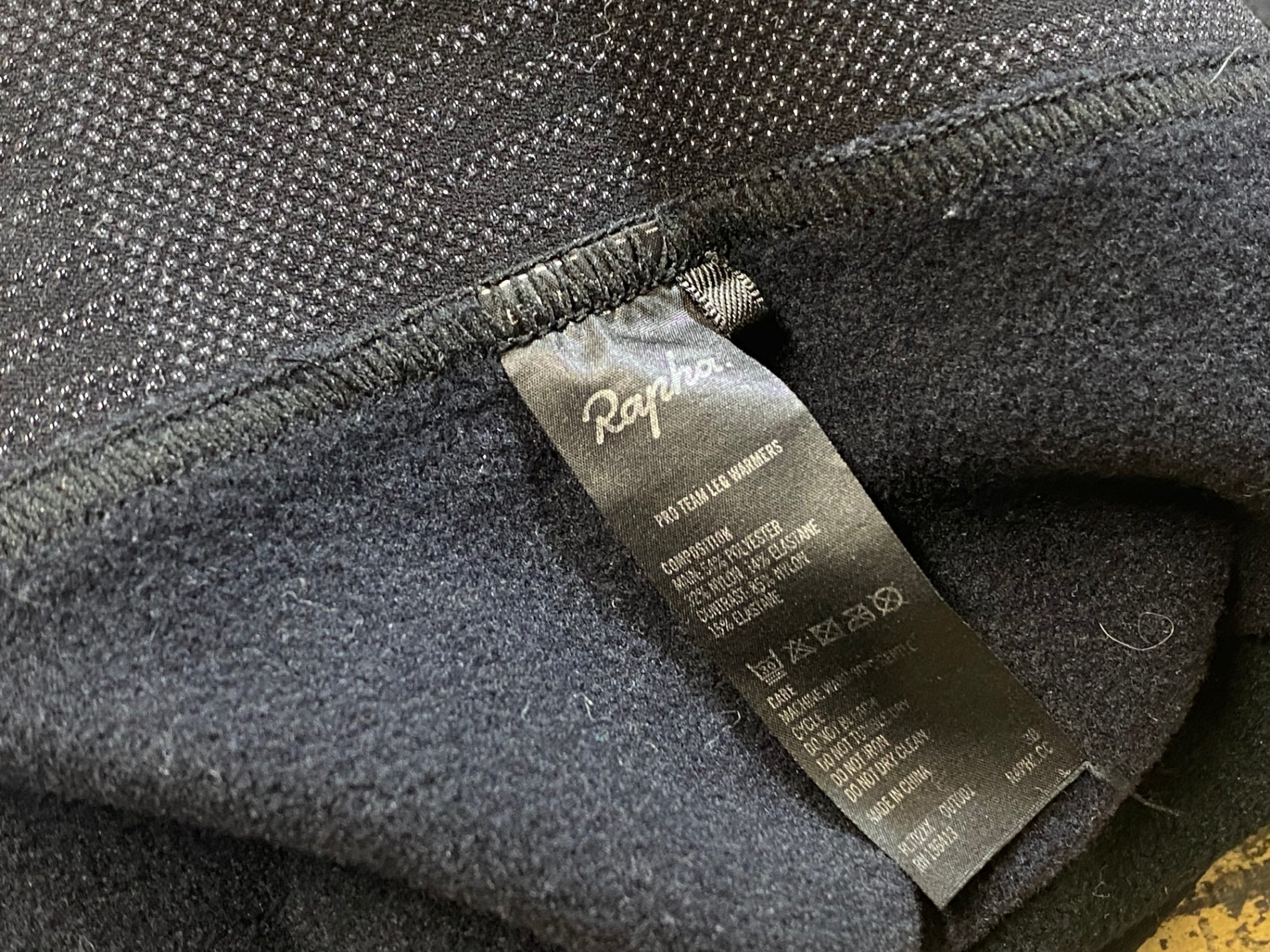 JW750 ラファ Rapha PRO TEAM LEG WARMERS レッグウォーマー 黒 S