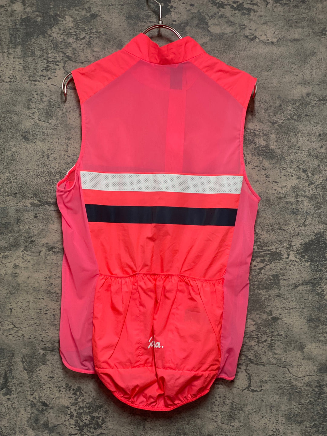 KH916 ラファ Rapha BREVET GILET WITH POCKETS ジレ サイクルベスト ピンク S