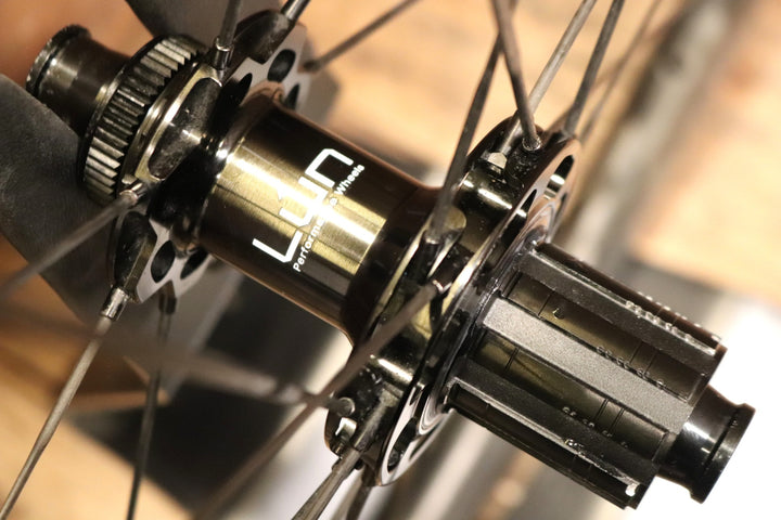 ウィンスペース WINSPACE ルンハイパー LUN HYPER D33 カーボン チューブレスレディ ホイールセット シマノ11S/12S 21C 【東京南麻布店】