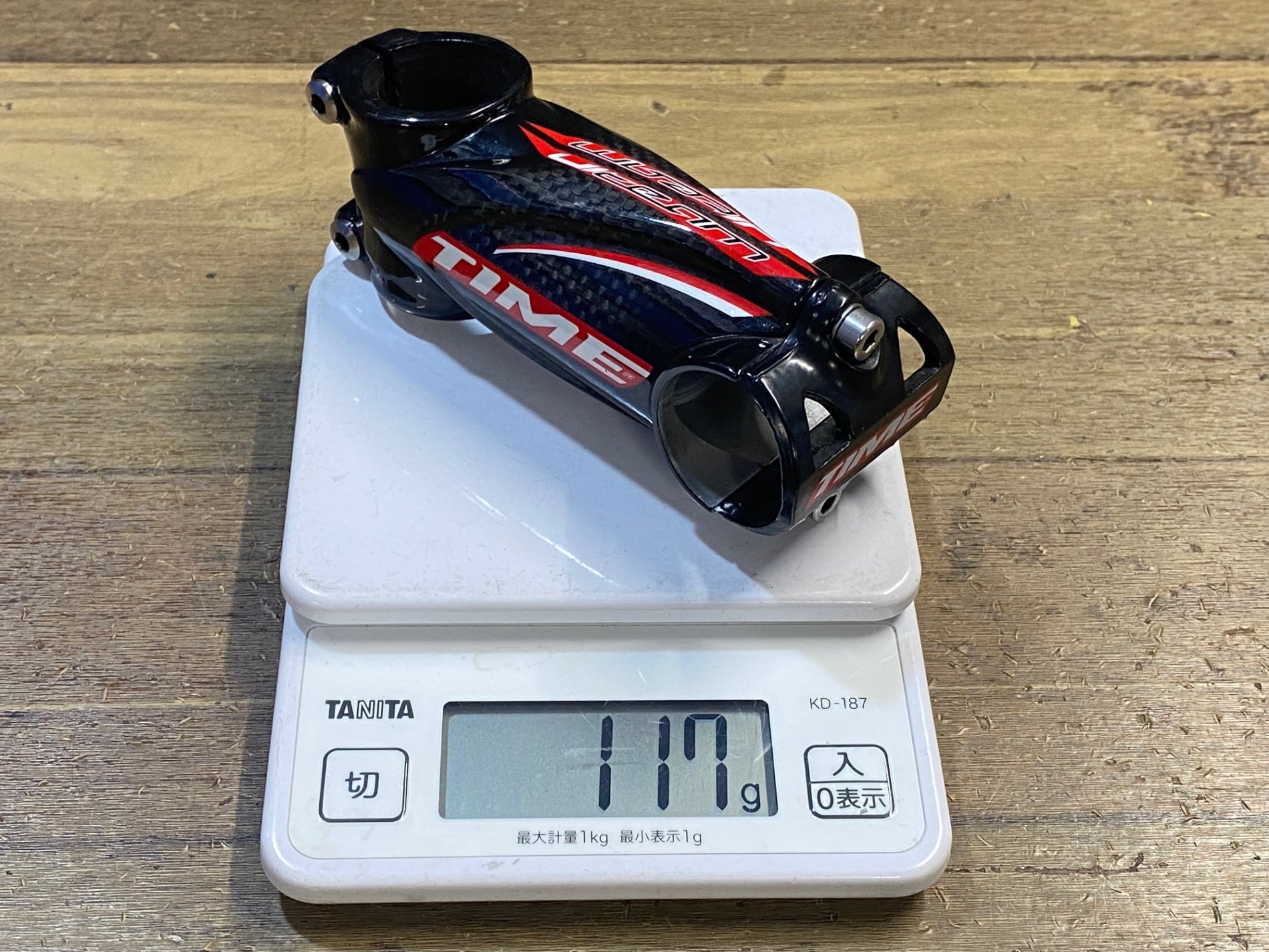 JT764 タイム TIME ULTEAM カーボンステム 90mm φ31.8mm 黒 – BICI