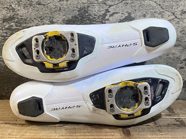 KC520 シマノ SHIMANO RC9 SH-RC903M ビンディングシューズ 白 EU43