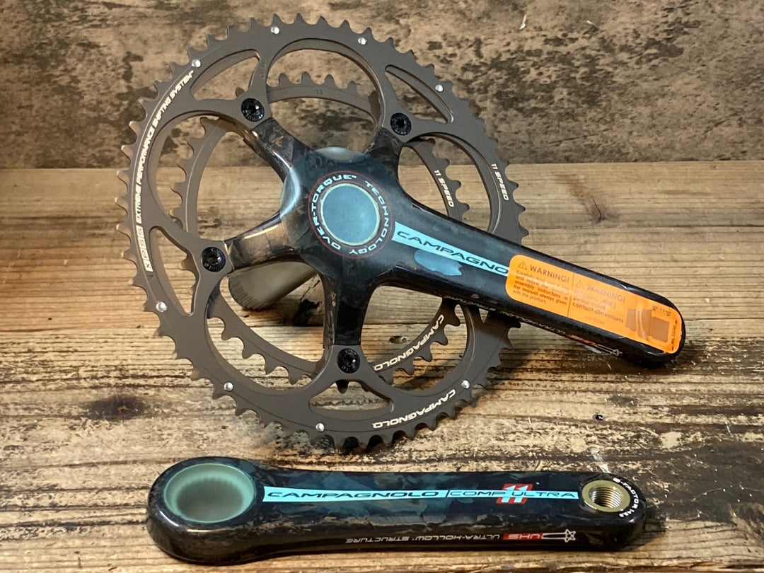 JR301 CAMPAGNOLO COMP ULTRA FC15-COU093 クランクセット 170mm 53/39T OVER TORQUE 11S