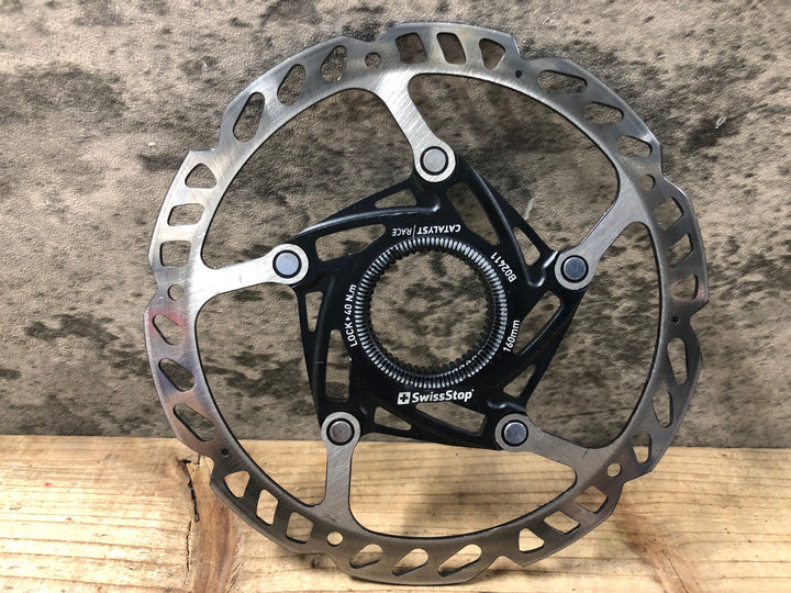 KQ821 スイスストップ Swissstop CATALYST RACE ディスクブレーキローター Φ160 厚さ1.9mm