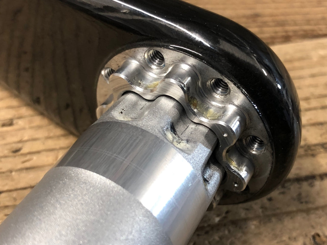 KF667 スラム SRAM レッド RED AXS FC-RED-P-E1 クランクアーム 172.5mm DUB SL レッドブルカラー 削れ大