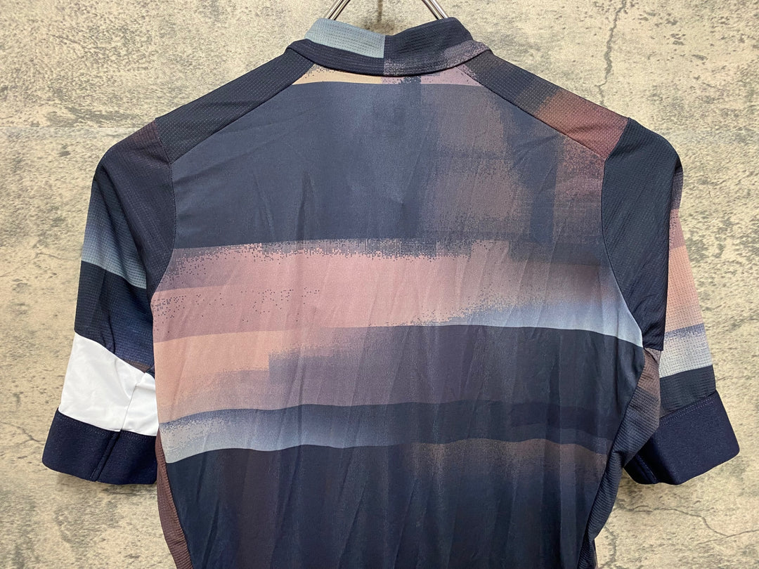 JZ464 ラファ RAPHA PT TRAINING JERSEY 半袖サイクルジャージ 紺 S