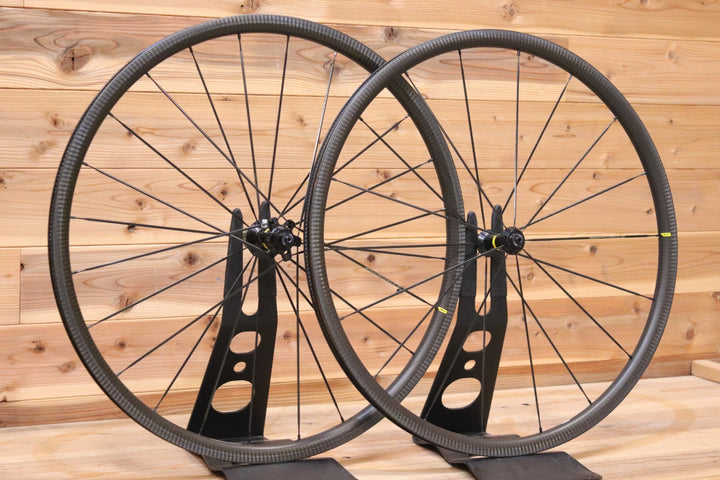 マヴィック MAVIC キシリウム KSYRIUM PRO CARBON SL UST シマノ 11S/12S 19C カーボン チューブレスレディ ホイールセット 【広島店】