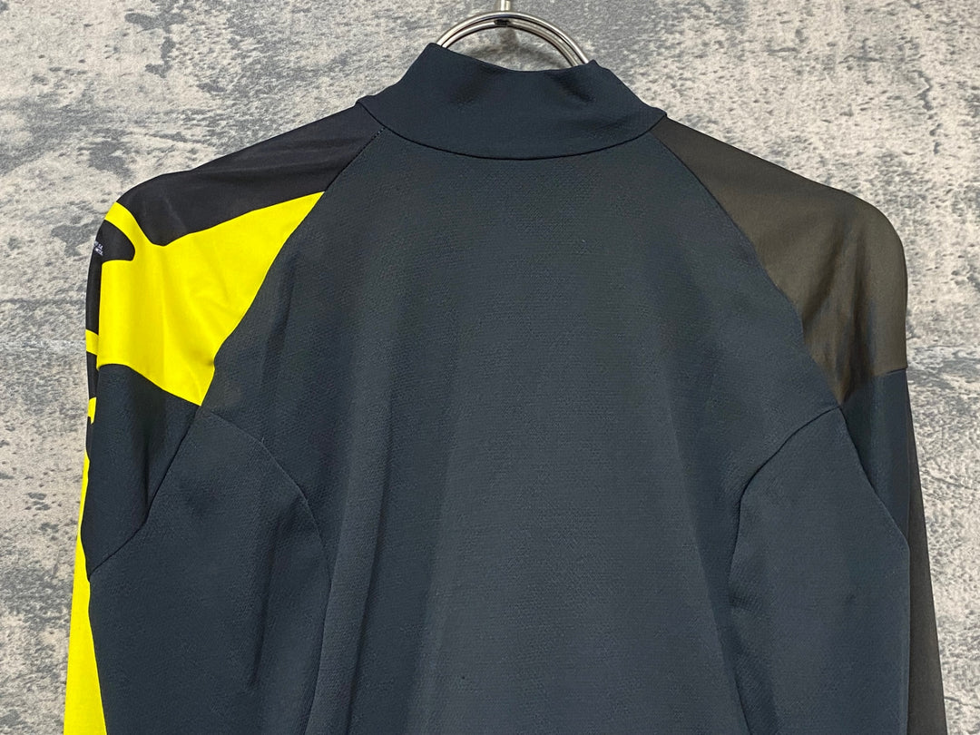 JE925 アソス ASSOS intermedaite evo jaket Sサイズ 黒/黄