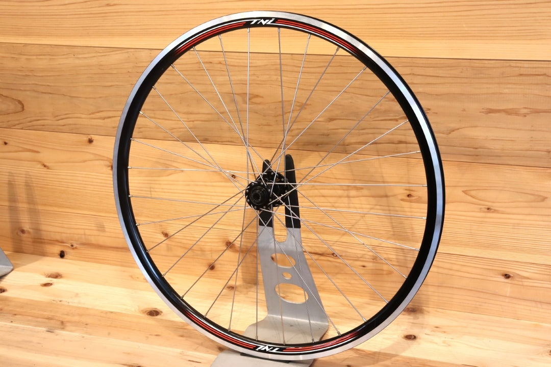 TNI AL22Wリム使用 REVO DISCハブ 手組 アルミ チューブレス フロントホイール 19C 【千葉店】