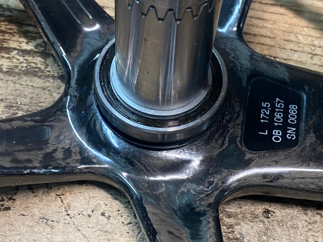 JH761 カンパニョーロ Campagnolo Record カーボン クランクセット 172.5mm 50/34T
