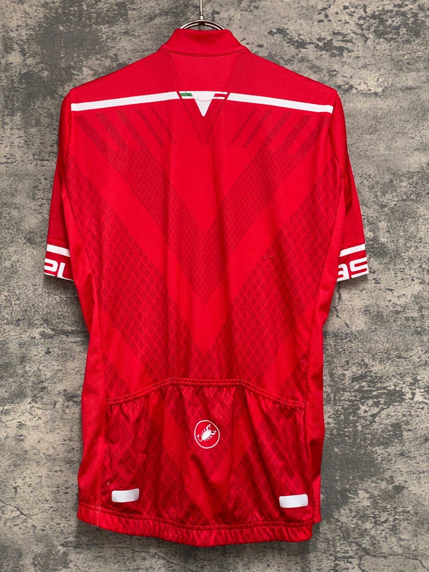 KH169 カステリ CASTELLI 半袖 サイクルジャージ 赤 S – BICI AMORE