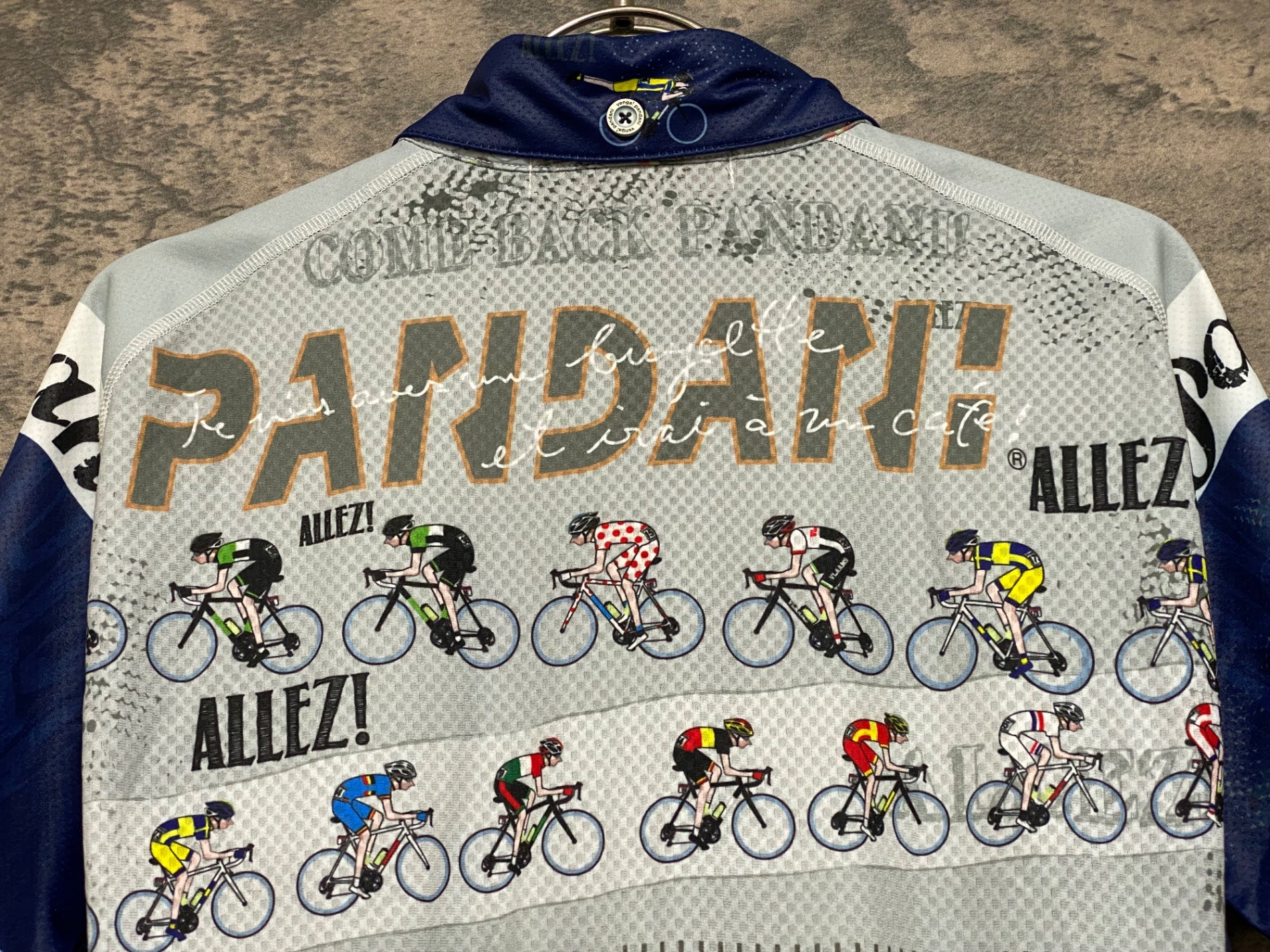 JR212 パンダーニ pandani 半袖サイクルジャージ M 白紺 – BICI AMORE