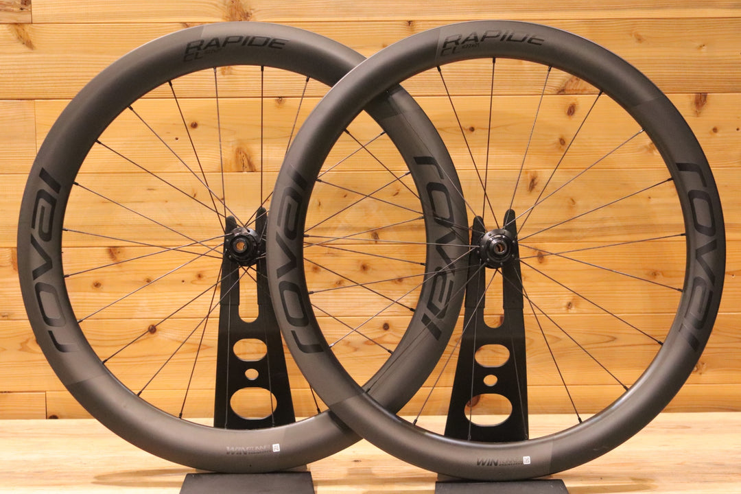 ロヴァール ROVAL ラピーデ RAPIDE CL DISC シマノ 11S/12S 21C カーボン クリンチャー ロードバイク ホイールセット 【広島店】