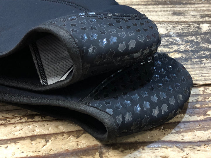 KA413 アソス assos fugu bootie 防風 冬用 シューズカバー 裏起毛 Ⅱサイズ 黒