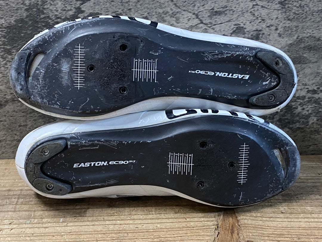 KG541 ジロ GIRO IMPERIAL ビンディングシューズ 白 EU43 3穴 ※インソール欠品