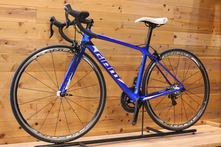 ジャイアント GIANT TCR ADVANCED 2 2016モデル XSサイズ シマノ 105 5800 11S FULCRUM RACING 3 15C カーボン ロードバイク 【広島店】