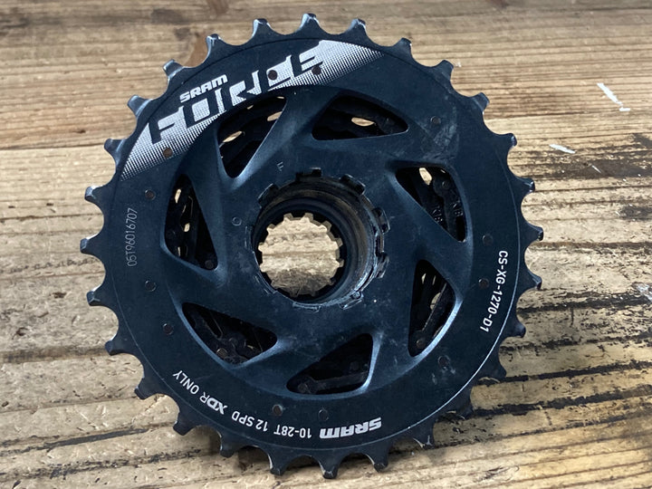 KD788 スラム SRAM FORCE CS-XG-1270-D1 スプロケット 10-28T 12S XDR