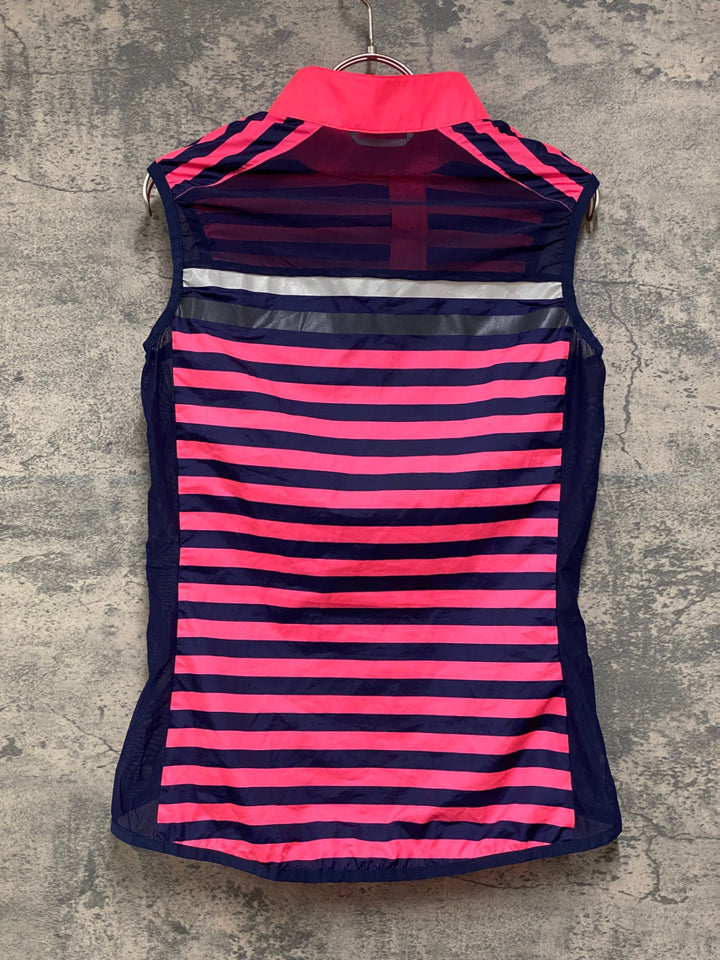 JV438 ラファ Rapha WOMEN'S BREVET GILET ジレ サイクルベスト 総柄 S