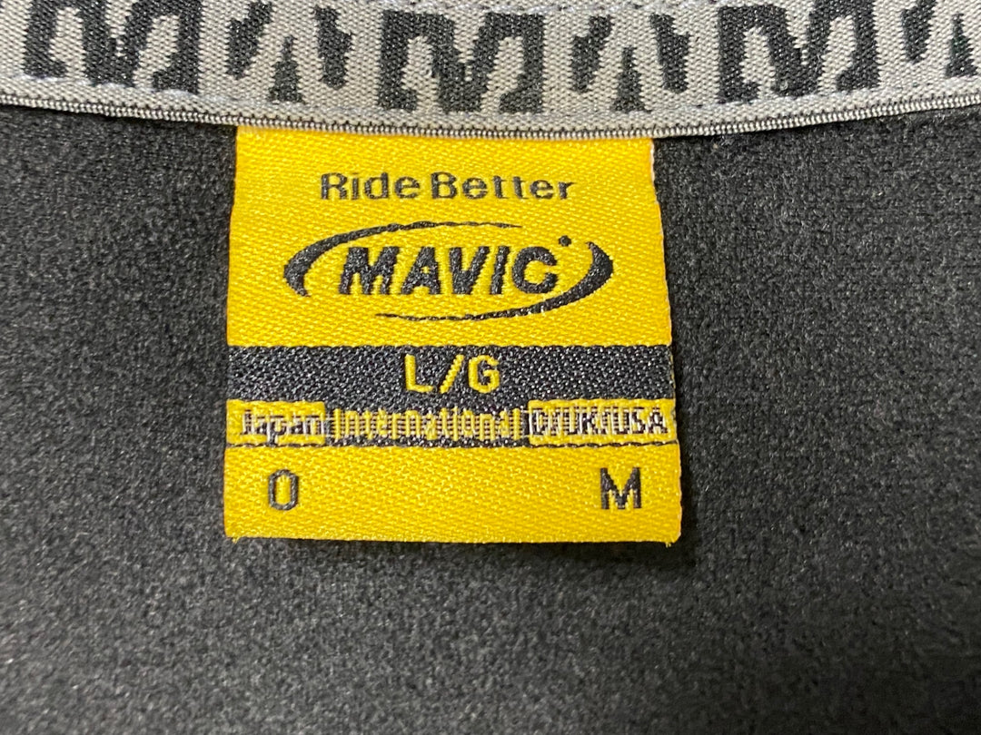 JE470 マヴィック MAVIC 長袖 サイクルジャージ 黒 O 裏起毛