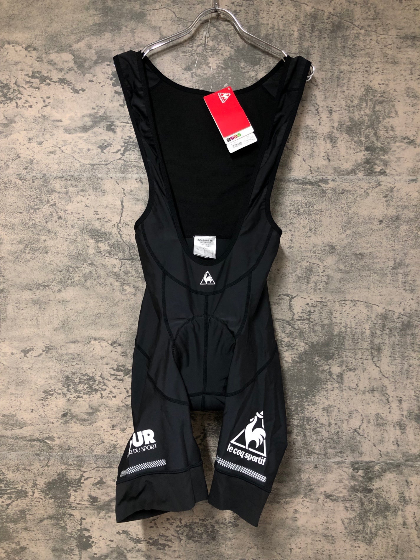 KC997 ルコックスポルティフ le coq sportif ビブショーツ 黒 O – BICI