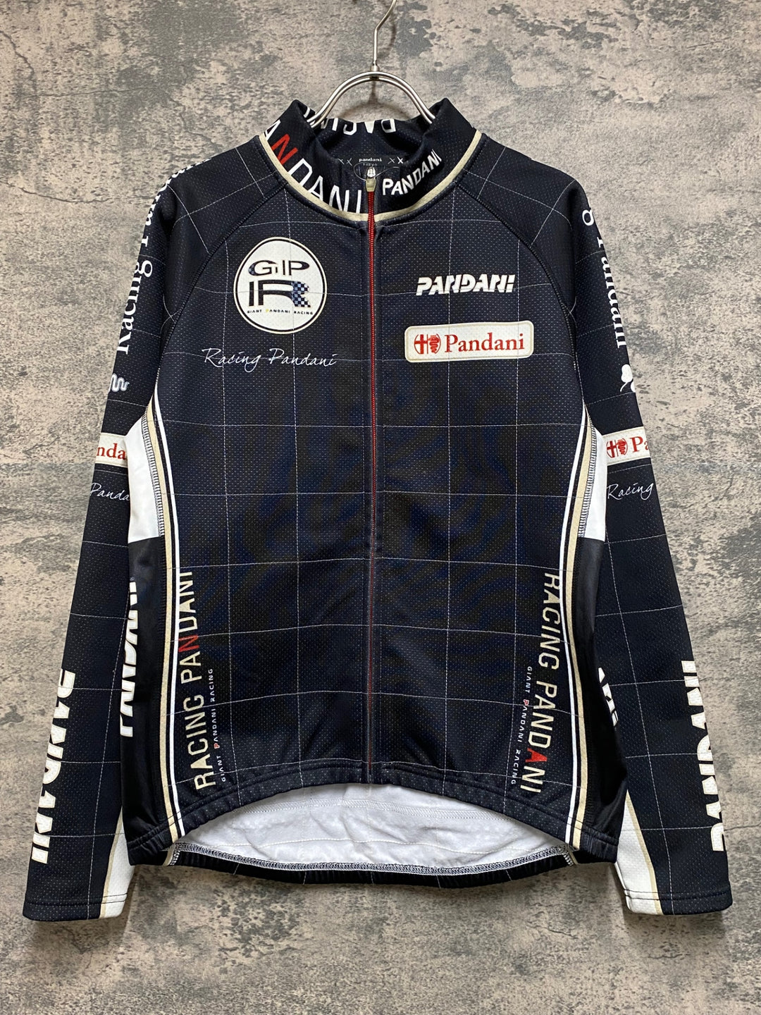 JP125 パンダーニ Pandani 長袖 サイクルジャケット 黒 M 裏起毛