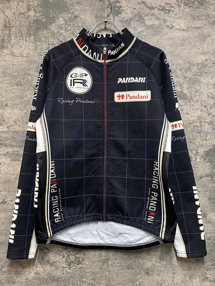 JP125 パンダーニ Pandani 長袖 サイクルジャケット 黒 M 裏起毛