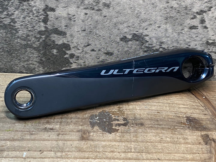 JN549 シマノ SHIMANO アルテグラ ULTEGRA FC-R8000 左クランク 4iiii パワーメーター 170mm 動作確認済