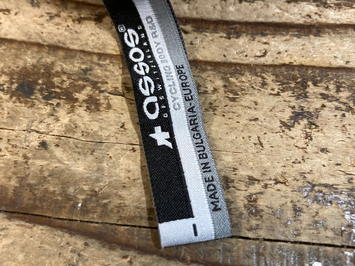 KC813 アソス assos アームカバー 黒 赤 Ⅰ 裏起毛