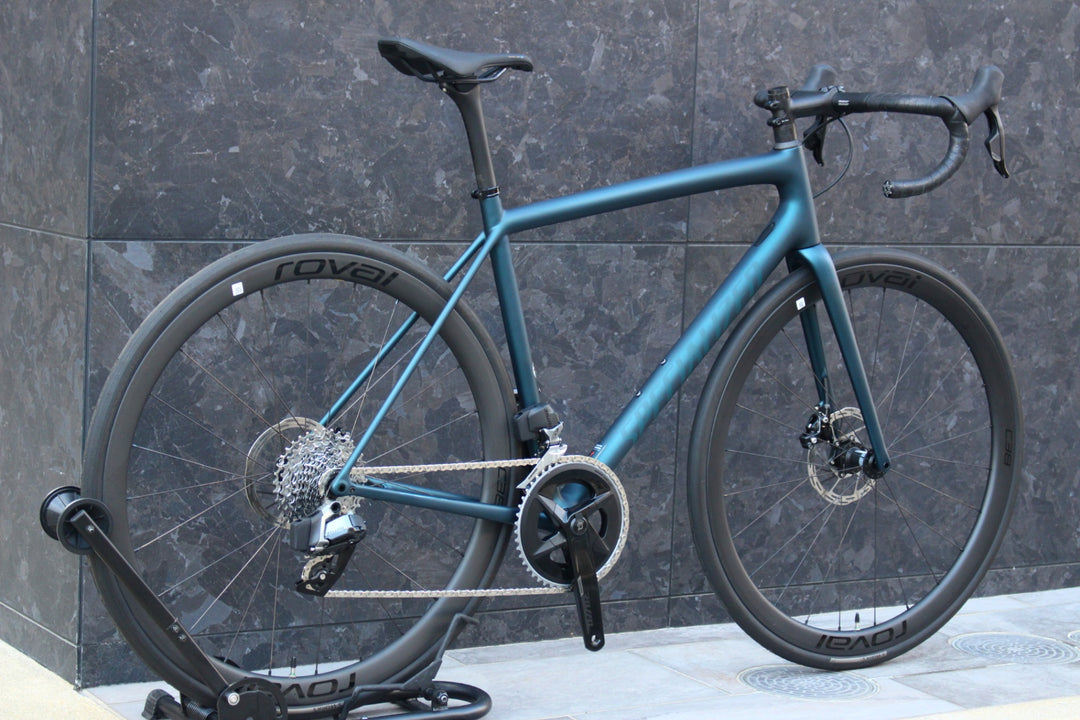 スペシャライズド SPECIALIZED エートス エキスパート AETHOS EXPERT 2023モデル 56サイズ スラム RIVAL E-TAP AXS 12S カーボン ロードバイク 【福岡店】
