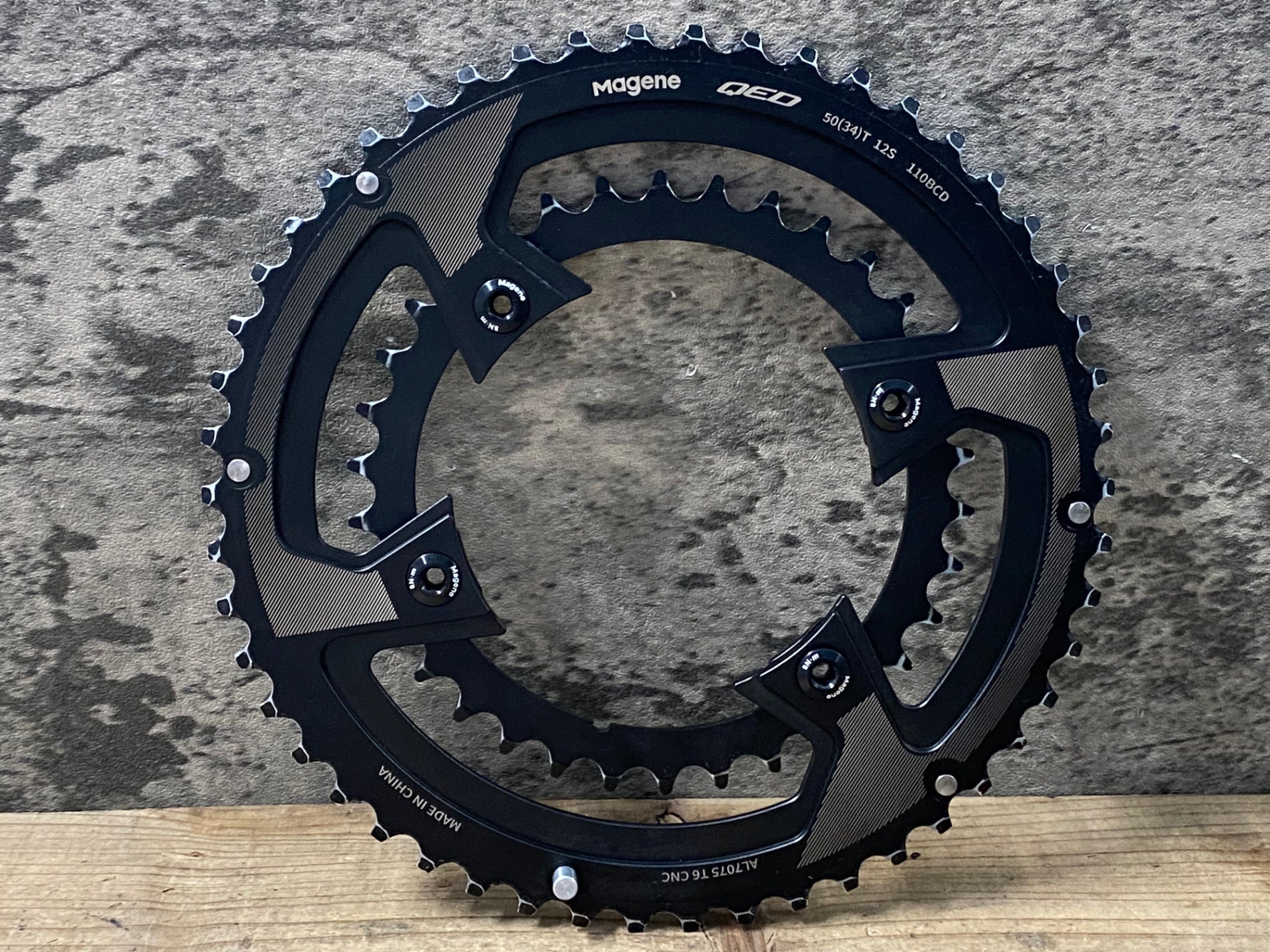 KP607 マージーン Magene QED チェーンリングセット 50/34T – BICI