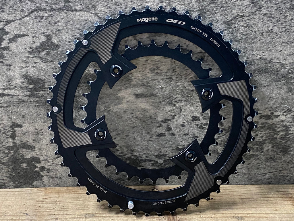 KP607 マージーン Magene QED チェーンリングセット 50/34T – BICI