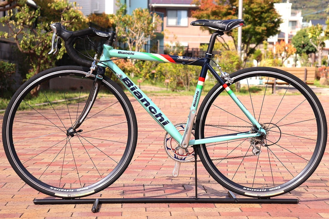ビアンキ BIANCHI SL LITE ALLOY 2000年頃 シマノ アルテグラ 6500 MIX 9S アルミ ロードバイク 【芦屋店】