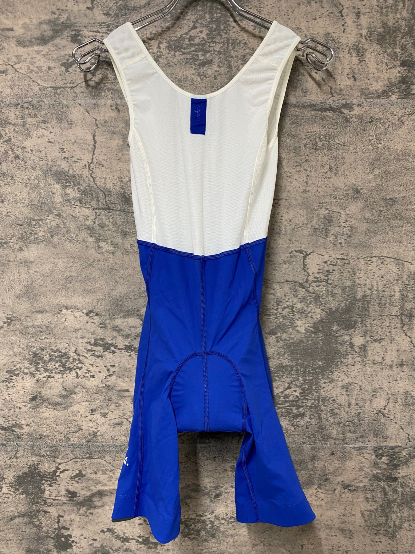 JH565 ラファ Rapha WOMEN'S CLASSIC BIB SHORTS ビブショーツ 青 白