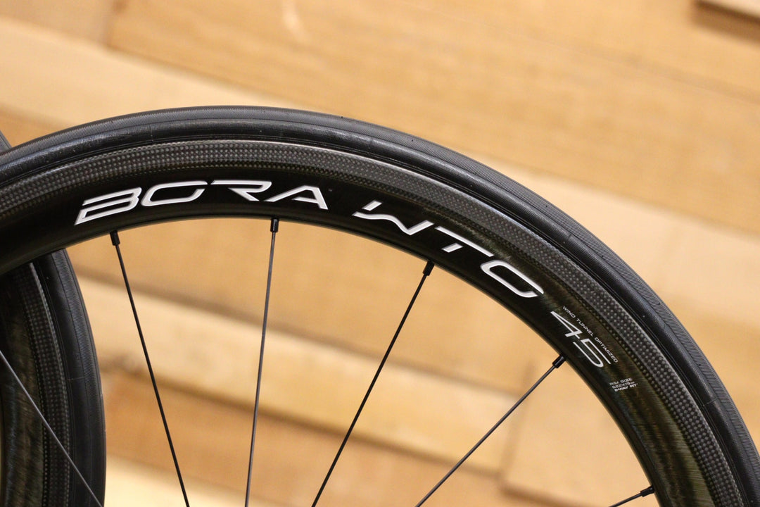 カンパニョーロ CAMPAGNOLO ボーラ BORA WTO 45 カーボン チューブレス ホイールセット シマノ 12/11S 19C 【立川店】