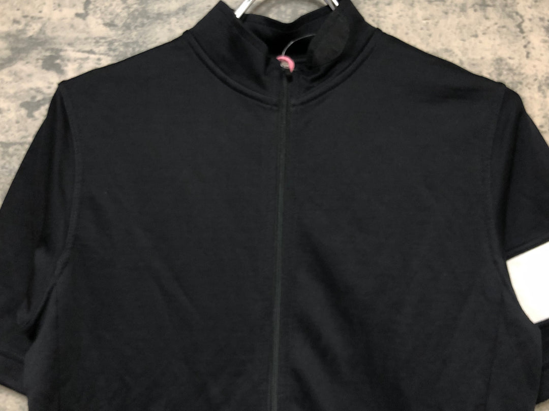 JR974 ラファ Rapha CONSTRUCTION 半袖 サイクルジャージ 黒 M