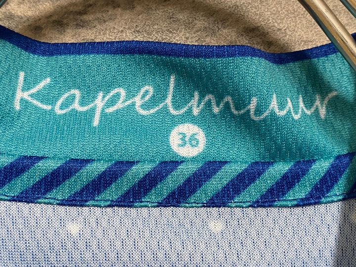 JO878 カペルミュール KAPELMUUR 半袖 サイクルジャージ ネイビー ドット 36 レディース