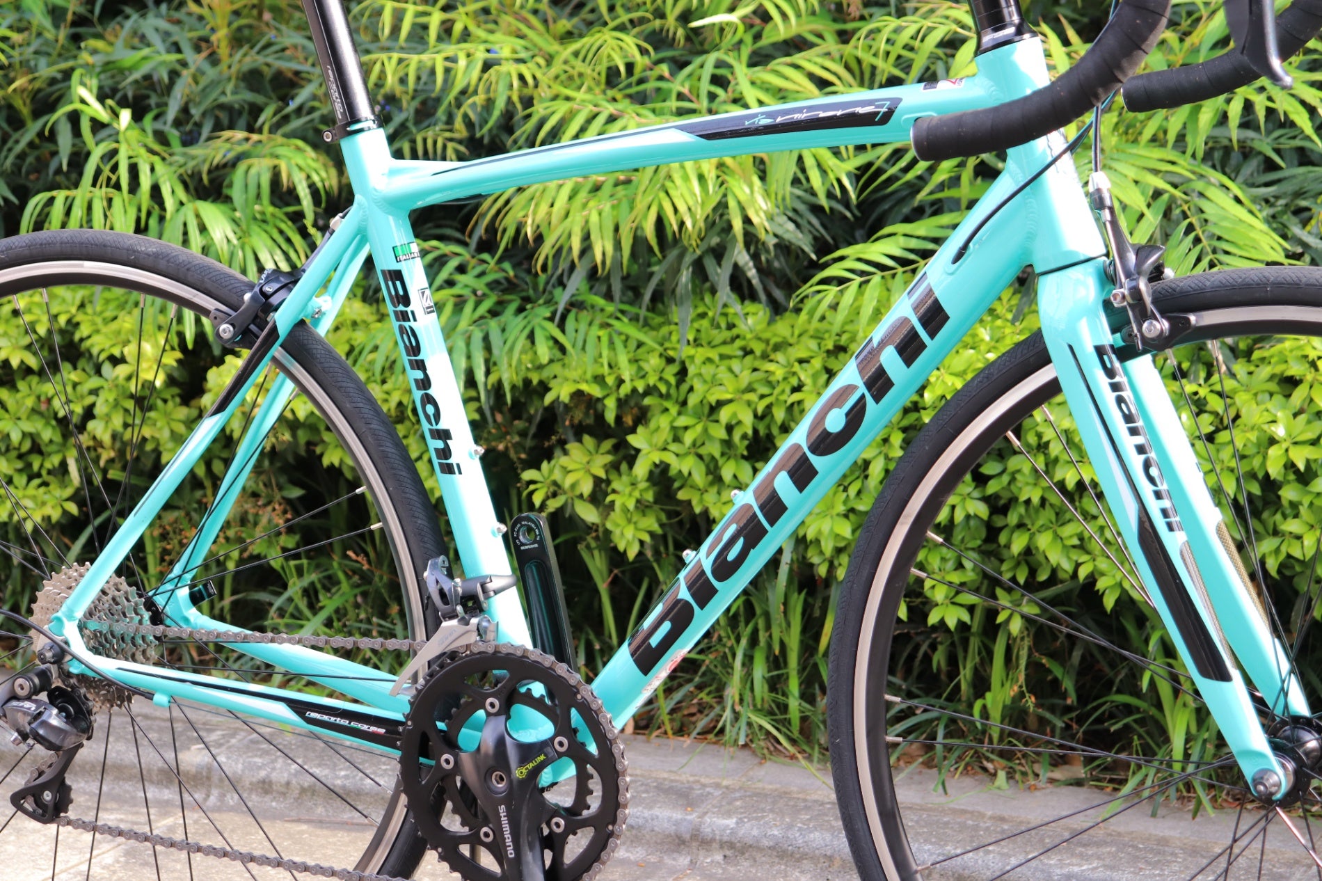 自転車 Bianchi Via nirone 7 2020 sora 53 BIANCHI ( ビアンキ ) ロードバイク VIA NIRONE7 DISC ( ヴィア