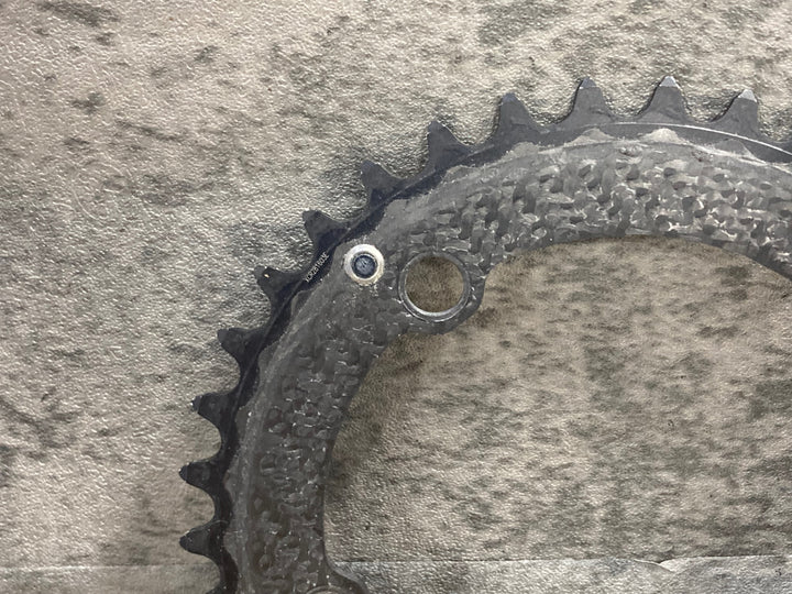 KN571 カーボンティーアイ CARBON-TI X-CarboRing 107PCD X-AXS 4arm インナーチェーンリング 37T