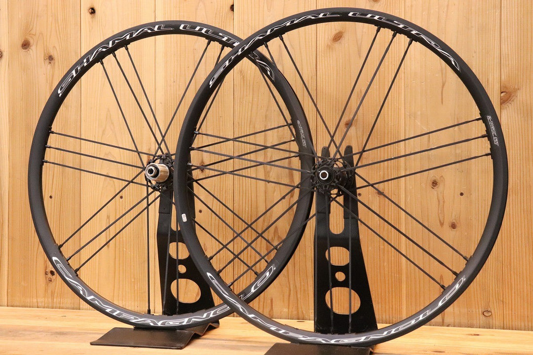 カンパニョーロ CAMPAGNOLO シャマル ウルトラ SHAMAL ULTRA DB アルミ チューブレスレディ ホイールセット シマノ 11S/12S 【芦屋店】
