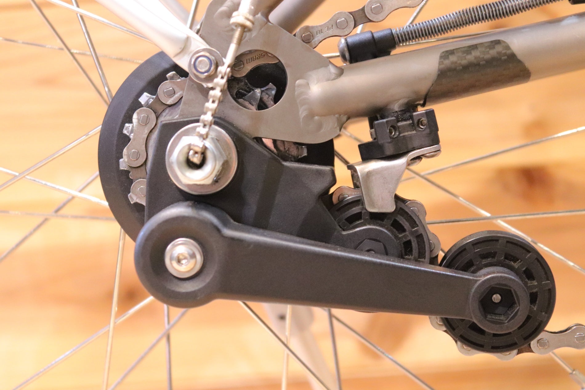 ブロンプトン BROMPTON M6R-X RAW LACQUER 2×3速 2018モデル 16インチ