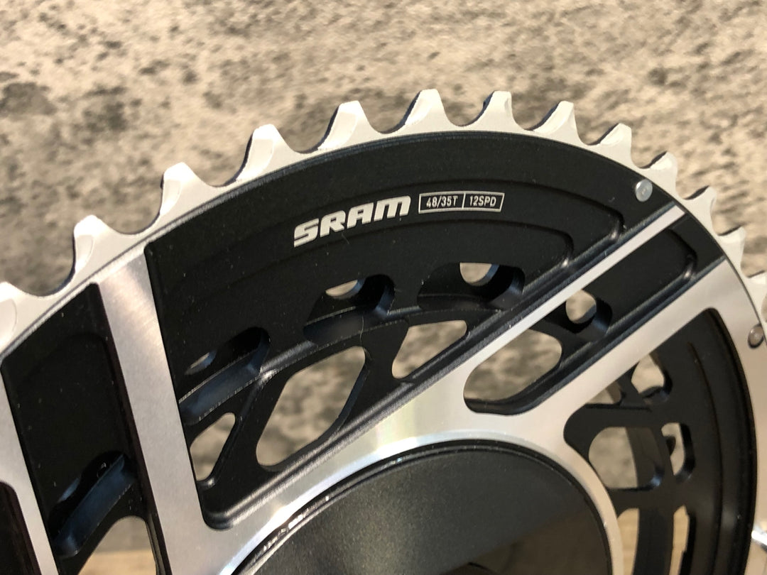JF466 スラム SRAM RED AXS E1 SRAM Red AXS Power Meter Kit 2x E1 チェーンリング 48/35T 12S